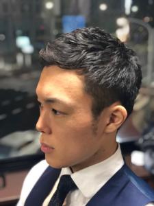 ビジネスマンショート - ヒロ銀座ヘアーサロン神田店掲載