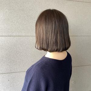 艶感ブラウン　まとまるボブスタイル - 半個室型美容室 Sourire 春日店掲載