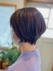 くびれショート - hair salon hanon掲載