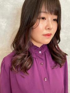 ピンクベージュ／インナーカラー - Dali 新さっぽろ店掲載