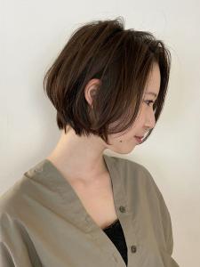 ハンサムショート×アッシュベージュ【春日原 美容室 anon - anon掲載