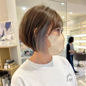 インナーカラー×シフォンショート - marju銀座掲載