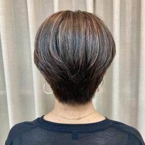 【haku/川口】細めのハイライト×ショート - hair salon haku掲載