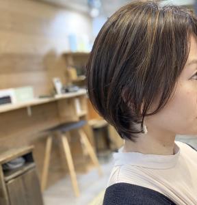 収まりの良いショートボブ - HAIRSALON solork掲載