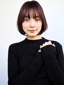 小顔追求のショートボブ - hair make flencia掲載