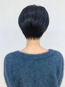 白髪染め/ショートカット/ショート/40代50代60代/黒髪 - QUALIS 上福岡店掲載