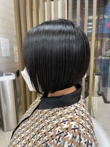 切りっぱなしボブ - Hair Make SAMSARA 宮脇店掲載