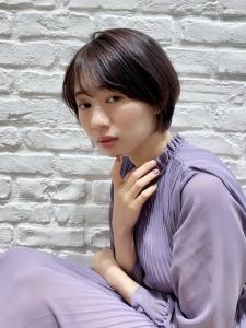 【air-OSAKA】伊藤江里奈　大人可愛い丸みショートボブ - air 大阪掲載