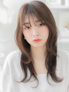 シースルーバング外国人風ゆるふわプリカール　レイヤーロング - mod's hair【モッズヘア】越谷/越谷西口店掲載