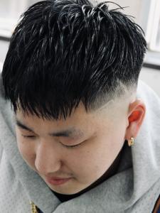 スキンフェード×ラインアート - Shindy BARBER & MEN's STYLE SHOP掲載