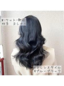 Wワット新宿ヨシナリ＊韓国レイヤースタイル×ブルーブラック○ - W(ワット)原宿店掲載
