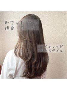 W-ワット-新宿担当ヨシナリ＊ワインレッド×韓国式レイヤー - W(ワット)原宿店掲載