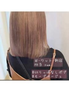 【W-ワット-原宿店 】モーヴベージュ - W(ワット)原宿店掲載