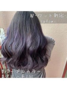 【W-ワット-原宿店 】パープルグラデーション - W(ワット)原宿店掲載