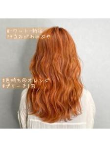 【W-ワット-原宿店】＊原色カラーオレンジ叶えます＊ - W(ワット)原宿店掲載