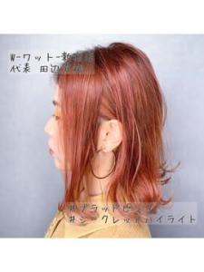 【W-ワット-原宿店 】韓国風♪ブラッドピンク - W(ワット)原宿店掲載