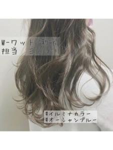 【W-ワット原宿店＊イルミナカラー×オーシャンブル - W(ワット)原宿店掲載
