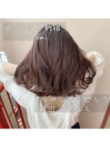 【W-ワット-原宿】透明感UP！ツヤ感ラベンダーピンク - W(ワット)原宿店掲載