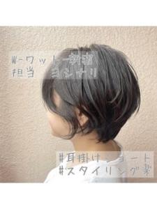 W-ワット-原宿＊耳掛けショート☆ - W(ワット)原宿店掲載