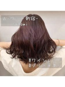 【ワット-原宿店 】ボルドーカラーワインレッドカラー - W(ワット)原宿店掲載