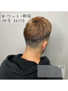 海外風☆フェードスタイル - W(ワット)原宿店掲載
