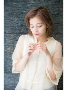 【W-ワット-原宿店 】オリーブベージュ×ボブ - W(ワット)原宿店掲載