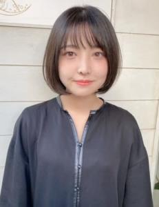 40代50代人気ヘアスタイルショートボブ前髪あり梅ヶ丘美容院 - CHAINON掲載