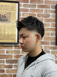 第一印象爆上げアップバンクショート×スキンフェード - Cut＆Color smile 夢野店掲載