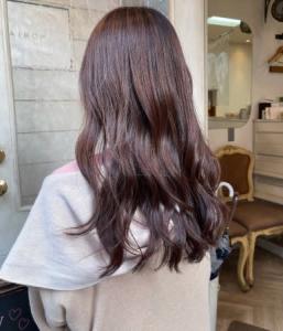 艶髪ラベンダーピンクアッシュゆるふわ巻き梅ヶ丘美容室シェノン - CHAINON掲載