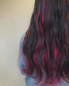 レッドピンク×ブラック - Neivs Hair 福工大駅前店掲載
