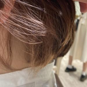 ５０代大人ボブにイヤリングカラーでミルクティーを入れてみた - LOHAS Hair ANGIE掲載