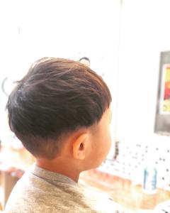 【kids】マッシュツーブロック 