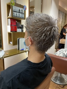 スパイスショート×ホワイトベージュ - HAIR BRAND Link 【リンク】トアロード店掲載