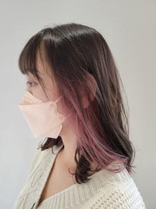 イヤリングカラー×ラベンダーピンク - CHARME by Lu'ce coco掲載