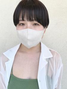 耳かけマッシュショート - 半個室型美容室 Sourire 箱崎店掲載