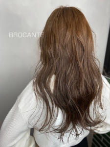 ブラウン 栗色 秋カラー 艶髪 トリートメント ロングヘアー - BROCANTE LUXBEブロカントラックスビー立川北口店掲載