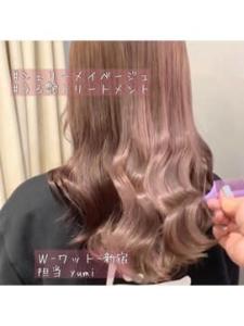 【W -ワット-原宿店】くすみピンクベージュ - W(ワット)原宿店掲載