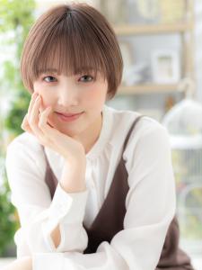 大人かわいいアースカラーマッシュショート　グレーベージュ - COVER HAIR bliss 戸田公園西口店掲載