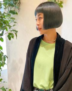 ～大人女性の切りっぱなしボブ～ - 福岡 オーガニックカラー miroa掲載