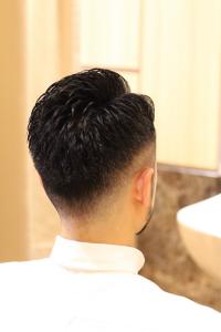 フェード 右パート - ヘアーモードキクチ 三越前店掲載