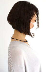 前下がりナチュラルボブスタイル - Dua by Hair Designers Gallery掲載
