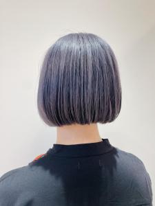 ラベンダーグレージュ×ボブ - Eleanor 梅田店掲載