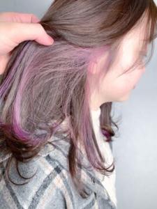 ☆インナーカラー×ラベンダーピンク☆ - W(ワット)原宿店掲載