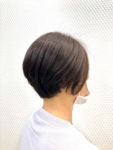 白髪染め/ショートカット/前下がり/ショート/40代50代 - QUALIS 上福岡店掲載