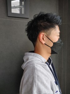 ツーブロックショートスタイル - Men's only salon BRUNO掲載