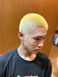 銀座　金髪ボウズ　理容室 - ヘアーモードキクチ 銀座店掲載