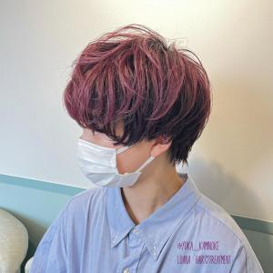 可愛いpinkのアクセントカラー♪stylistゆか - Luana hair＆treatment掲載