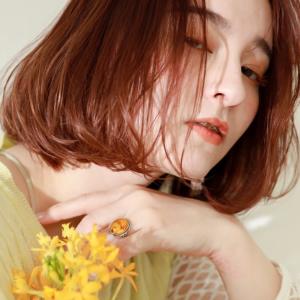 【tetote江坂】大人可愛いオレンジブラウンカラー - tetote by milly 江坂掲載