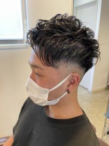 豊橋ビーシャイン★フェード風カット - LUCIDOSTYLE B-SHINE掲載