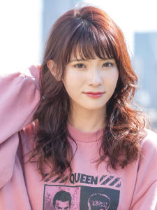 【emu井上信洋】透明感ピンクベージュとゆるふわくびれロング - ?mu 【表参道/青山】 【 emu 】掲載